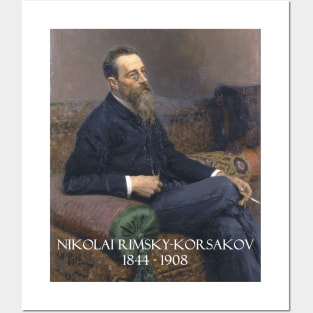 Great Composers: Nikolai Rimsky-Korsakov Posters and Art